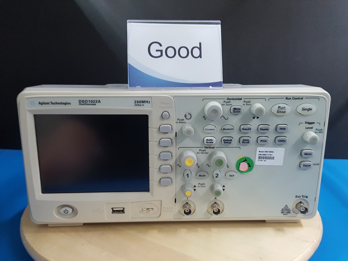 Agilent DSO1022A: 200MHz, 2 Channel, 2GSa/s Oscilloscope (7761) | eBay