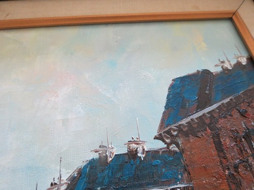 Original Ölgemälde von Marvin, Downtown Promenade. Exquisit - Bild 12 von 12