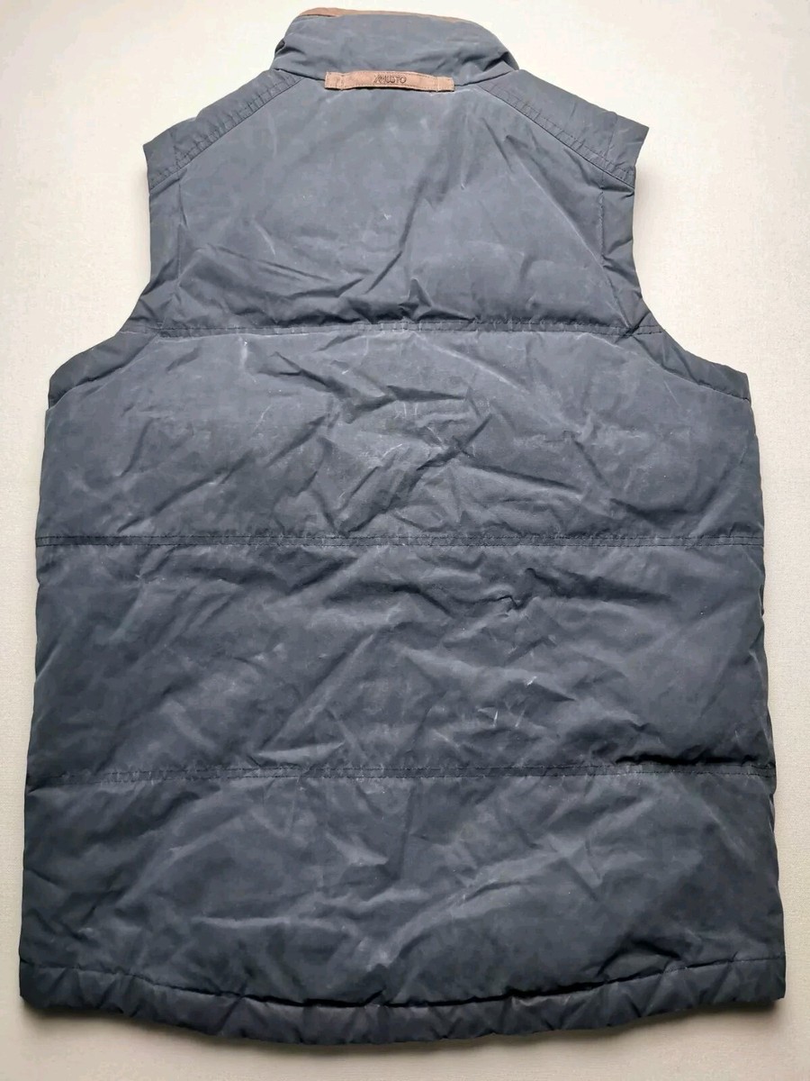 Bodywarmer duvet à capuche Homme