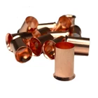 1/0 Gauge Uninsulated Wire Ferrules Crimp Ferrules - Copper - 10 Pack