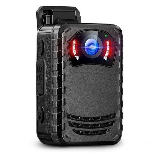 Body Mounted Camera Small Night Vision Police Body Camera 1296P + Magnets Mount - Picture 11 of 22