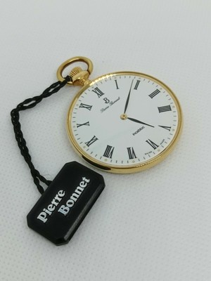 Pierre Bonnet Orologio Da Tasca Oro Giallo 18carati , Nuovo. Antiquariato |  eBay