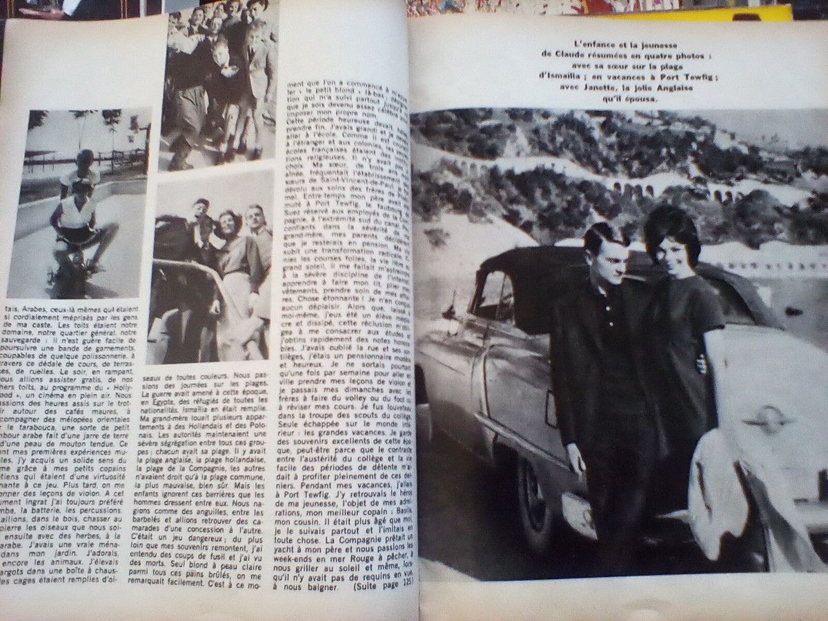 Carte De Collection Vintage Claude François Et Sylvie Vartan - Années 60 - Rookie