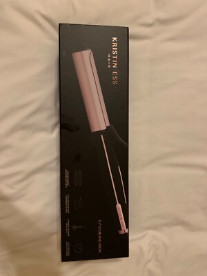 Kristin Ess 184-KES-0111 Titanium Auto Shut-Off 4 HeatSetting 1.25'' Curling Iron