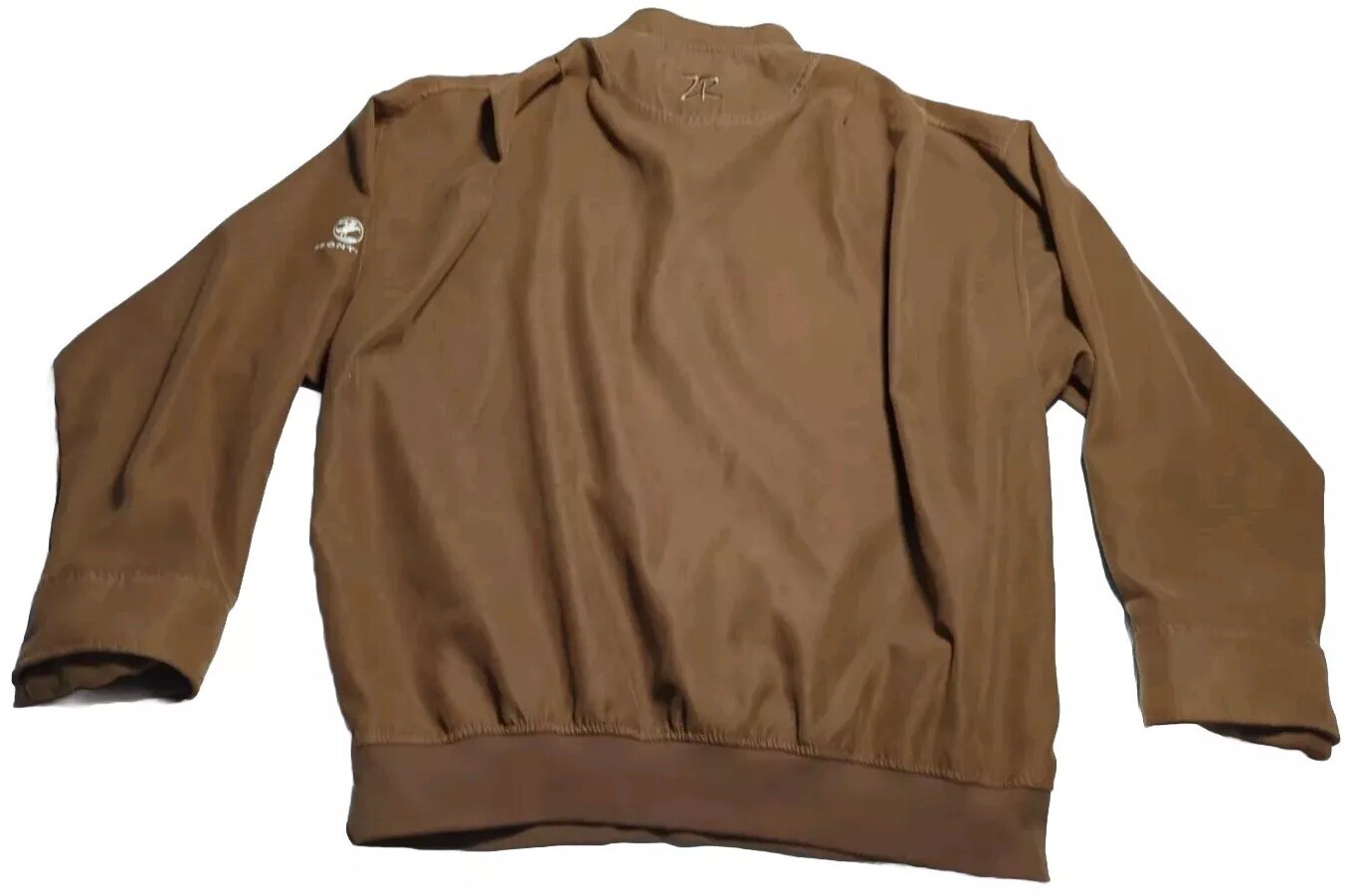 Zero Restriction Microsuede Pullover Brown Men's … - image 2