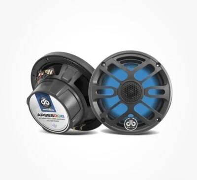 DB Drive APS65RGB 6.5" RGB Marine Speakers Boat UTV ATV Jetski Golf Carts New