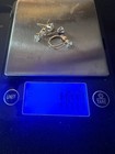 pairs and 1 extra 1.80 grams Vintage 14K Gold Cz Stud Earrings 2