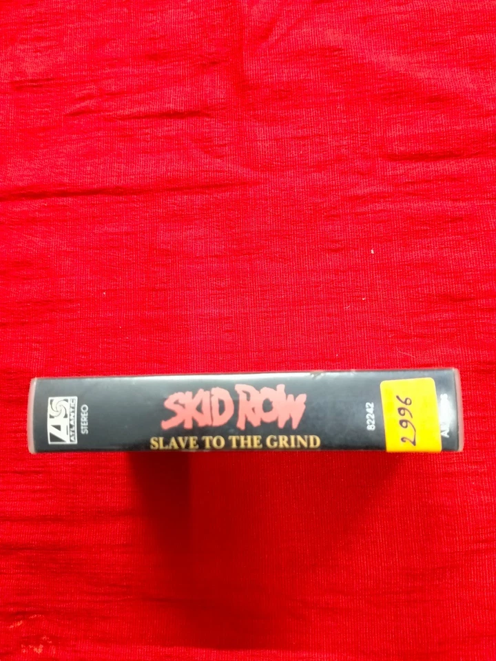 Skid Row Slave To The Grind RARE orig Cassette tape INDIA indian Clamshell 1995 - Image 2 of 4