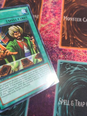 yugioh card reveal Yu-Gi-Oh! Reasoning SDDC-EN031 1st Edition Common LP