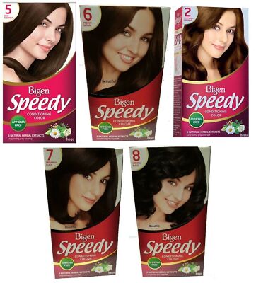 Bigen Damen Speedy Conditioning Haarfarbe Amonia - freie natürliche Extrakte