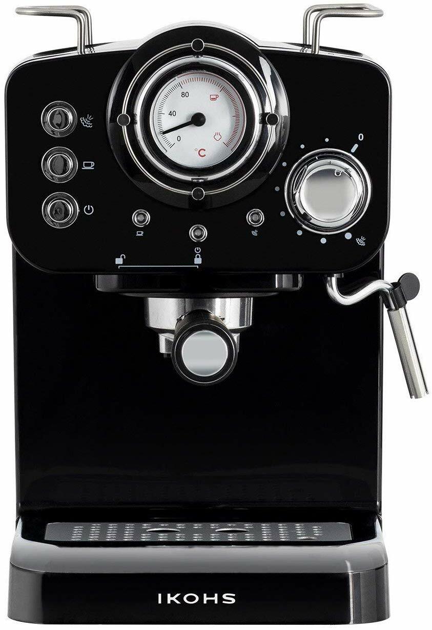 Ikohs Thera Retro Coffee Maker Express for Espresso and Cappucino 1100w 15  Bar - for sale online | eBay