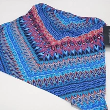 Miraclesuit Tankini Top Womens 8 Casablanca Bandini Swim Blue 8