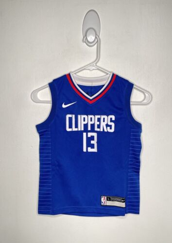 Maillot Nike NBA Los Angeles LA Clippers garçons taille 7 Paul George basketball - Photo 1 sur 4