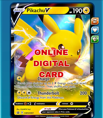 ebay coupons for pokemon cards TCG 30th Anniversary Celebration Knock Out Collection Pikachu V SWSH061 PROMO Pokemon