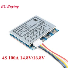 Li-ion 18650 Battery Protection Board Lithium BMS PCM 4S 100A 14.8V/16.8V