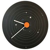 Solar System Analog Wall Clock - Steel - 16 Diameter on sale Solar System Analog Wall Clock - Steel - 16 Diameter on sale