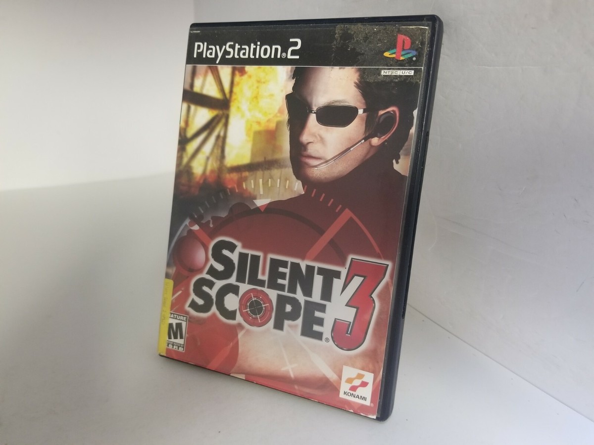 SILENT SCOPE 3 Playstation 2 PS2 Complete & Tested USA NTSC K50