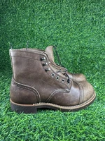 Red Wing Heritage Iron Ranger Amber Harness Leather Boots 7 EE E2 8111