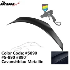 Fits 15-21 Benz W205 C-Class 4Dr Sedan PSM Style Trunk Spoiler ABS Painted #5890