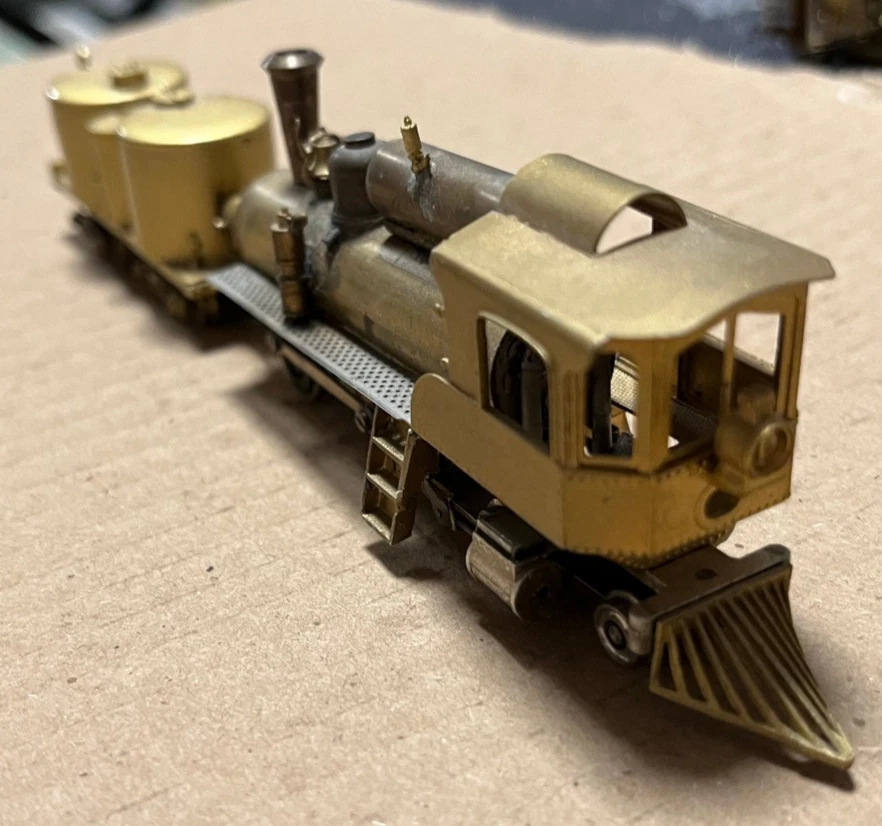 HOn3 BRASS & WHITE METAL - North Pacific Coast #21 4-4-0 Cab Forward Powered - Image 2 of 4