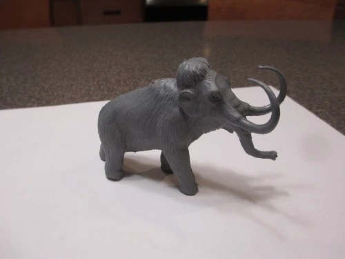 VINTAGE MARX GRAY WOOLLY MAMMOTH PREHISTORIC DINOSAUR