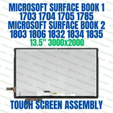 Microsoft Surface Book 2 1832 Screen REPLACEMENT 13.5" Digitizer LCD Assembly
