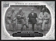 2008 Upper Deck A Piece of History Silver Geneva Summit #164