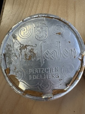 Platzchen Edelherb Vintage Chocolate Box Made In Germany Empty Box Only