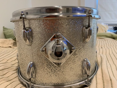 Slingerland silver sparkle 9x13 tom 1960's-1970's