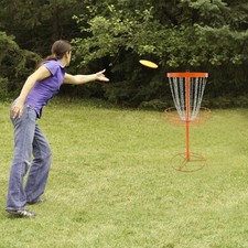 24 Ketten Disc Golf Ziel Disc Training Korb Disc Tragbares Golf Trainingsstand