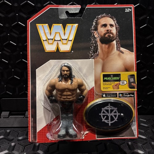 WWE Seth Rollins Mattel Retro Series 3 Action Figu...