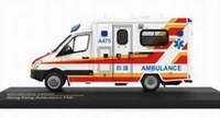 Tiny ATC43036 1:43 Mercedes Benz Sprinter Ambulance Modellauto Weiß