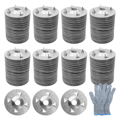 #ad 500Pcs Fasteners Washers for Foam Board Panels 1 1 8 Inch Metal Washers for Ins $28.65