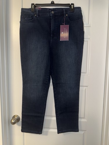 NWT Slimming Womens Gloria Vanderbilt Stretch Amanda Skinny Jeans - NWT 14P - 第 1/5 張圖片