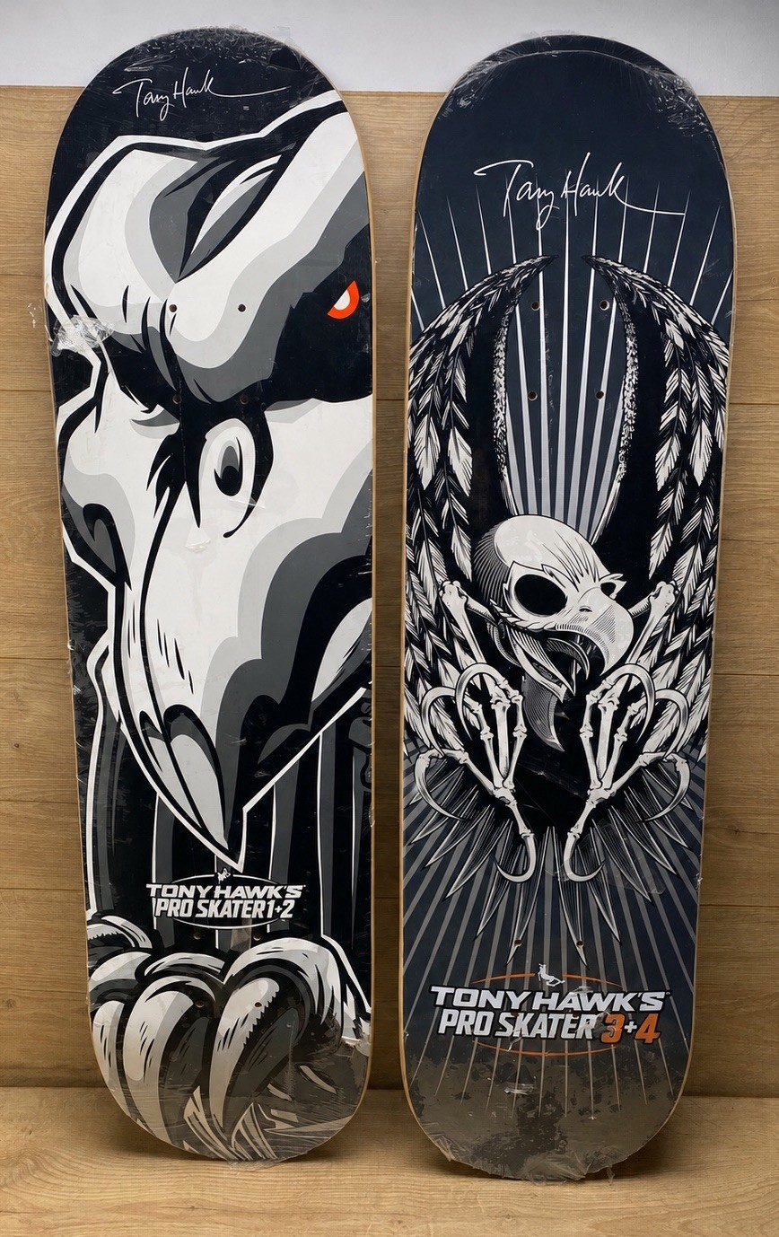 Tony Hawk Pro Skater 1+2 & 3+4 Birdhouse Skateboard Decks New Lot 2