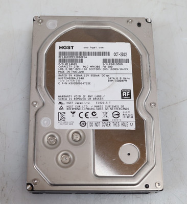 HGST HUS724020ALE640 2TB 3.5'' SATA Hard Drive 0F14685