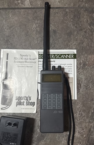 Radio aviazione Sporty's JD-100 + manuale - Foto 2 di 3