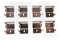 Nk ZubehöRsatz Scheibenbremsbelag 79991002 FüR Cts Cadillac