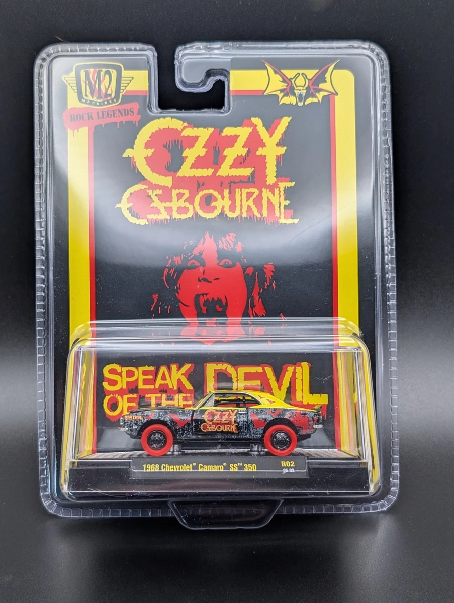 OZZY OSBOURNE 1968 Camaro M2 Machines Rock Legends Red Wheels