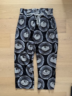 Brain Dead x Sasquatchfabrix Japan Pants - Size Medium - Black - Head Logo Acid