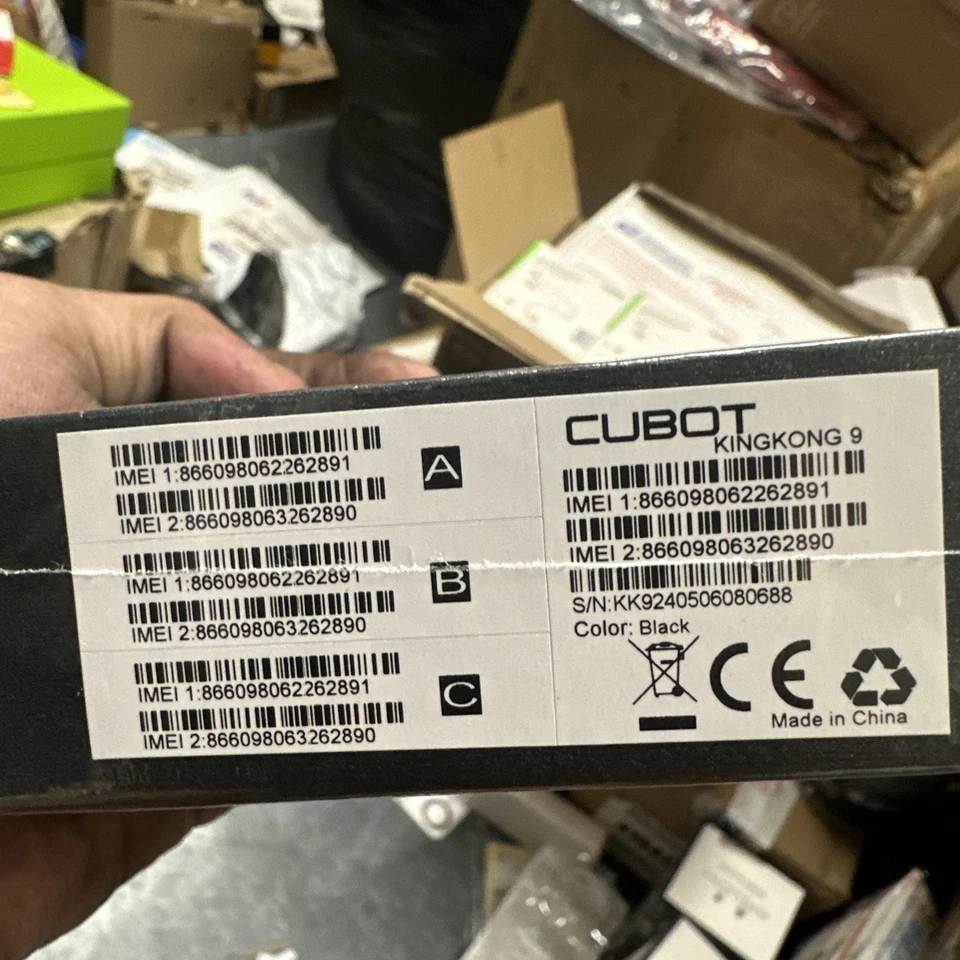 CUBOT KingKong 9 Smartphone - 12GB/256GB - 10600mAh - 100MP - Black - Image 3 of 3