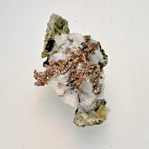 Collector Grade Natural Moroccan Silver Crystal on Quartz 14gr - Picture 2 of 6