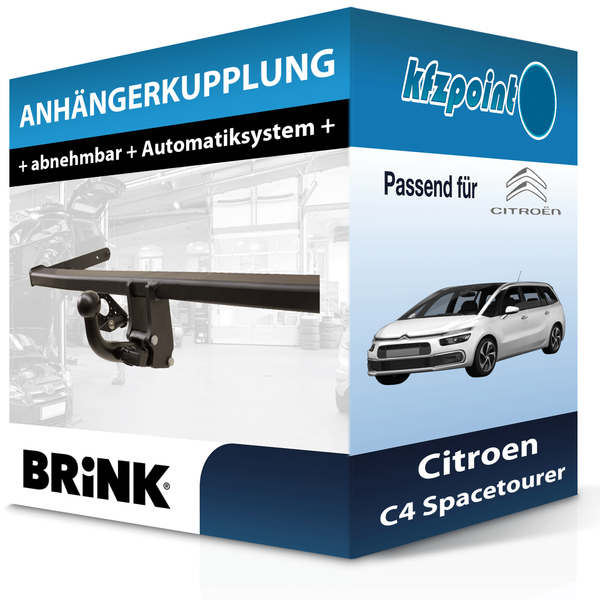 Brink AnhäNgekupplung Abnehmbar Passend für Citroen C4 Spacetourer 04.2018-Jetzt-image