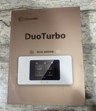 GlocalMe DuoTurbo 4G LTE Portable Dual Modum WiFi HotspotTouch Screen SEALED