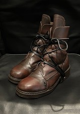 Dirk Bikkembergs Iconic Lace-Through System Boots Brown, Size UK 7 / EU 41