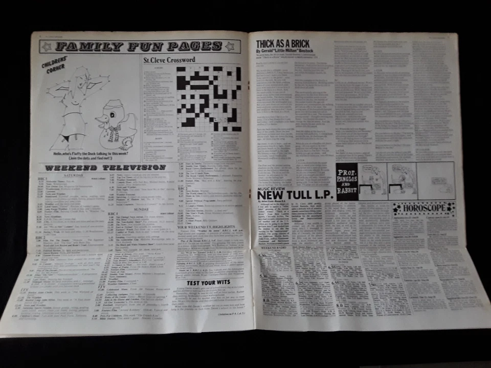 Jethro Tull – Thick As A Brick - LP - 33T - Fra - VG+/VG+ - Photo 2/3