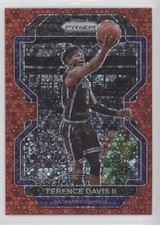 2021-22 Panini Prizm Fast Break Red Prizm 90/100 Terence Davis II #139 8f4