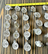 35 Vintage Germany Clip On Tin Candle Holder Pinecone Christmas Tree Metal