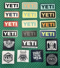 Authentic YETI Stickers Decals (19 Styles)