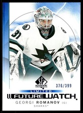 2024-25 SP Authentic Limited Blue #161 Georgi Romanov FW /399 - HKY